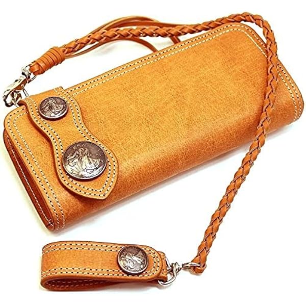 Amazon | [ビームズ スクエア] 長財布 メンズ 水牛革 バッファロー