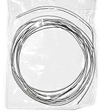 純チタン 針金 ハリガネ 太さ 0.2mm 0.4㎜ 0.6mm 1mm 2mm 長さ 1m 2m 5m 10ｍ (1, 0.6mm)