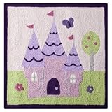 Tiddliwinks Princess Castle Nursery Rug 30" X 30" [並行輸入品]