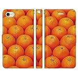 Xperia XZ2 SO-03K SOV37 702SO 用 手帳型 スマートフォン スマホ ケース カバー フルーツ mod 07G 管理者 オレンジ みかん 果物 フルーツ柄 ペアルック ペア おもしろ
