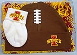 Iowa State Cyclonesフットボールキャップand Socksベビーギフトセット