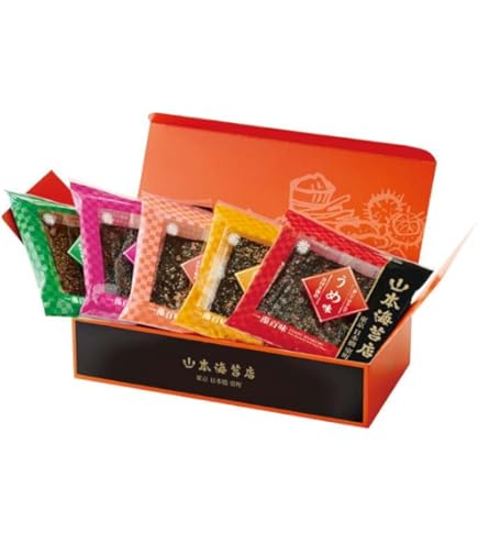 Amazon.co.jp: 山本海苔店 一藻百味 8袋詰合 【4切3枚入り】味付き