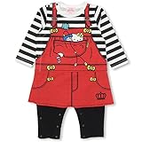 ベビードール サンリオ ボーダーロンパース 子供服 ベビー 80cm ブラック