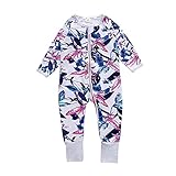 Kids Tales Baby Girl新生児Iris Footed Handedパジャマスリーコットン(サイズ4 – 24 Month ) カラー: パープル