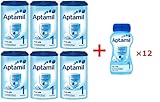 Aptamil(アプタミル) 乳児用粉ミルク 900g 6個 + 液体ベイビーミルク200ml 12個セット【0~6カ月の赤ちゃん】