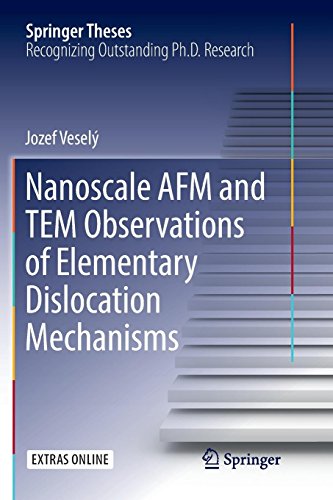 Nanoscale AFM and TEM Observations of Elementary Dislocation Mechanisms (Springer Theses)の表紙