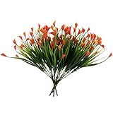 F Fityle 人工カラユリ　フラワー　ブーケ　ウェディング　ホーム　花　装飾　4本　写真小道具　全6色　　 - ロジー