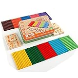 smtsmt Kids子木製番号数学Early Learning Counting教育玩具