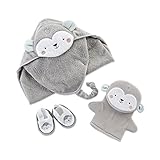 ベビーアスペン Baby Aspen 男の子用おさるさんのハッピーバスタイム 豪華3点セット（ギフト用ディスプレイ入り）［並行輸入品］