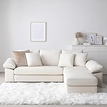 シンプルで部屋に馴染む！ ⒉５人掛け！　アイボリー シンプルで部屋に馴染む！ ⒉5人掛け！アイボリー