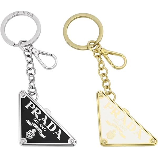 新品未使用✨PRADA キーホルダー キーリング ロゴ 楽天市場】【未使用品】PRADA プラダ ロゴ プレート
