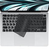 【 JIS配列 Mac NEO/Air/Pro 対応】NPUOLS キーボードカバー MacBook Neo/Air 13.6/15.3/Pro 14/16 インチ 用 極薄TPU素材 対応 2026-2021 型番A3449/A3448/A3426/A3428/A3404/A3434/A3240/A3241/A3113/A3114/A2779/A2780/A2681 防水防塵 保護 フィルム