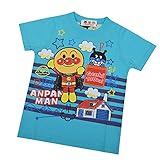 アンパンマン 半袖Tシャツ 冷感Tシャツ キッズ 女の子 男の子 ガールズ ボーイズ fo-sa3253 90cm ブルー
