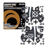 HASAKU GRIP シリーズ FLYDIGI VADER 4 PRO/VADER 3 PRO コントローラーグリップテープ VADER 4 PRO/VADER 3 PRO用 アンチスリップテープ 超薄0.5mm 滑り止めグリップ テープ 優れる吸水性 グリップ力強化 黒XX