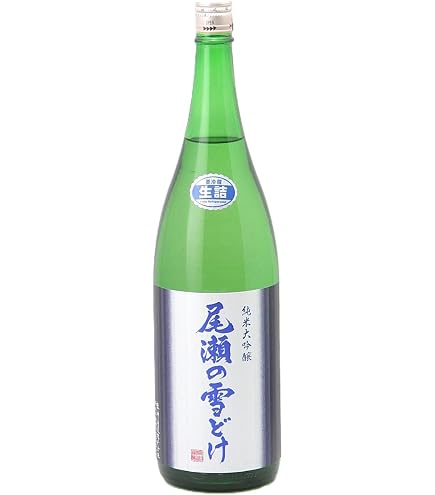 Amazon.co.jp: 尾瀬の雪どけ 純米大吟醸 夏吟 1800ml : 食品・飲料・お酒