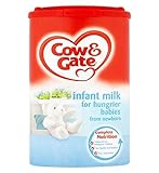 Cow & Gate Infant Milk for Hungrier Babies from Newborn 900g (Pack of 2) - 新生児900グラムからハングリー赤ちゃん用牛＆ゲー