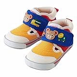 [ミキハウス] ダブルラッセル セカンドベビーシューズ(13cm・13.5cm・14cm・14.5cm・15cm・15.5cm・16cm (マルチ, 16cm)