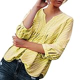 シャツ レディース Kohore おしゃれ tシャツ レディース トップス 夏 シャツワンピース ブラウス オフィス 7分袖 ベビードール ロング プリント vネック 着痩せ s-ll 大きいサイズ 