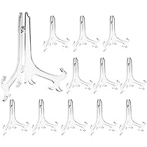 Amazon.co.jp: プラスチックプレートスタンド 皿立 写真立て 本立て