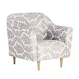 arne ソファー 1人掛け アンティーク Marie 1P HS088 ダマスク Aタイプ グレー