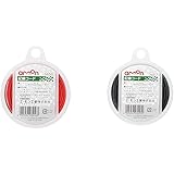 エーモン(amon) 配線コード AVS0.5sq 6m 赤 3456 ＆ AVS0.5sq 6m 黒 3457【セット買い】