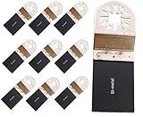 ABN 10 Pack Bi-Metal Oscillating MultiTool 1 3/8" Saw Blade Fein Multimaster Bosch [並行輸入品]