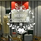リビングルームには、壁のステッカーベルクリスマスウィンドウステッカー 63 cm 43 * を削除することができます。