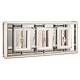 Elan Maze VanityライトMaze化粧台ライト、 W 4 1/4" x L 22 3/4" x H 9" 83372 1