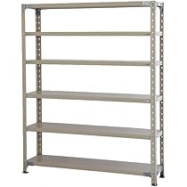 プラス KR軽量ラック1812x612 (天地5段) ライトグレー プラス KR軽量ラック （天地6段） 幅1212×奥行462×高さ2100mm