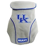 Kentucky Wildcatsリバーシブルフリース犬ベスト S