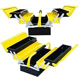 工具箱 ツールボックス スチール 3段 両開き 大型 42cm 収納 整理 工具入れ 道具箱 車載工具 収納ボックス _75133