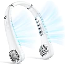 Amazon | 首掛け扇風機 ネッククーラー 【2026夏新モデル 超軽量