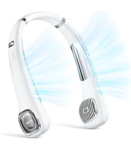 Amazon.co.jp: Neck Fan, Handsfree, Neck Fan, Portable Fan, Neck