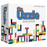 The Uzzle Stack Royale ボードゲーム ファースト & ファン ファミリーボードゲーム 子供&大人用 カラーブロックパズルゲーム 対象年齢4歳以上