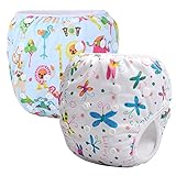 StoreofbabyJP　ベビー＆子供用　水着 スイムパンツ　赤ちゃん　再利用可能 防水 スイム布 水遊び　男女兼用　サイズ調整可能　オムツカバー スイミング　両点セット