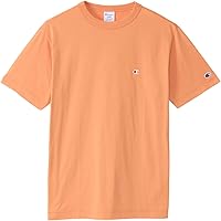 [チャンピオン] 旧モデル Tシャツ 半袖 綿100% 定番 ワンポイントロゴ刺繍 ショートスリーブTシャツ C3-P300 メンズ