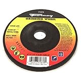 Forney 71876 Grinding Wheel with 5/8-Inch Arbor, Metal Type 27, A24R-BF, 4-Inch-by-1/4-Inch by Forne