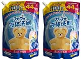 【まとめ買い】ファーフア 液体洗剤 ベビーフローラル 詰替 1100ml×2