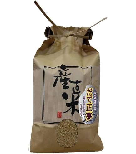 Amazon.co.jp: 米 だて正夢 玄米 30kg 令和7年度産 宮城県産