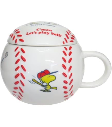 ベースボール スヌーピー 陶器製 スヌーピー ベースボールマグカップ コップ SNOOPY