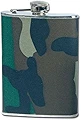 ステンレス鋼ヒップフラスコ – Woodland Camo L