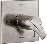 Delta Faucet Delta T17T067-SS Ara TempAssure 17T Series Valve Only Trim, Stainless [並行輸入品]