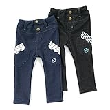 mother goose(マザーグース) 長丈パンツ (80～130cm) キムラタンの子供服 (11031x11331-164) ネイビーブルー 80