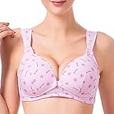 Zhhlinyuan Pregnancy Maternity Nursing Bras Sleep WireFree Breast Feeding Bra No Steel Ring コットン