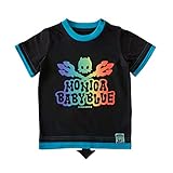 MONICA BABY BLUE キッズ Tシャツ スカル グラデーション TEE 90サイズ ブラック コットン 2111504008