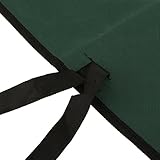 Baoblaze キャンバス　スパナ　レンチ　　工具収納バッグ　収納袋　ケース　グリーン　ロールアップ　オーガナイザー　お買い得　8ポケット　2個入り