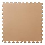 ジョイントマット 大判 ノンホルムアルデヒド サイドパーツ付き 64枚セット60×60×1.0cm モカブラウン EVA プレイマット 赤ちゃん パズルマット クッションマット #9811003x16#1621