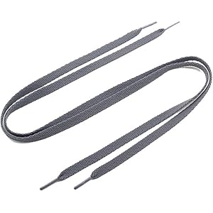 [Morgen] 靴紐 高品質靴ひも, シューレースコットン100% 平型くつひも, 緩みにくい靴紐 4 本入り120cm/140cm [2足分]