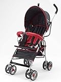 Big Oshi Baby Time Lexington Stroller, Black/Red by Big Oshi