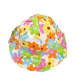 (ピーキー)Peigee ベビー用ハット 紐付き つば広 薄地 紫外線 UVカット 日よけ止め 日焼け防止 フィッシャーマンハット 赤ちゃんキャップ アウトドアハット キッズ帽子 子供サンバイザー 女